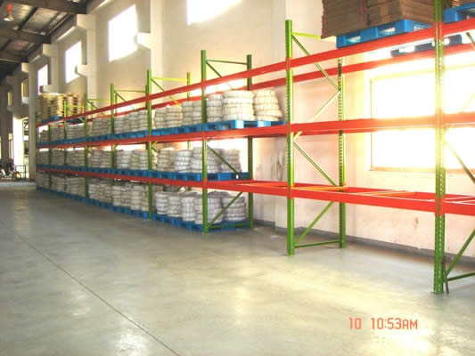 Heavy-duty shelves